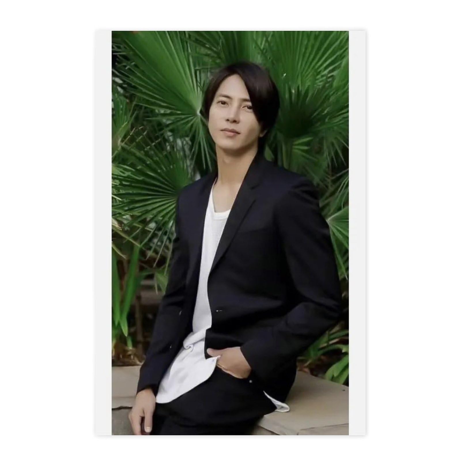 Amazon.co.jp: 山下智久55このステッカーポスター（横版）は、リビング